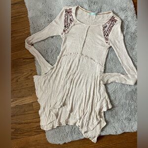 Maurices Cream Textured Knit Top